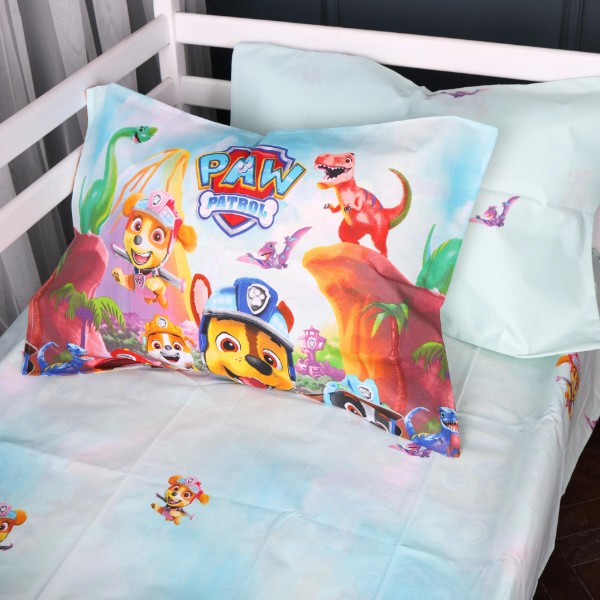 Фото - Комплект постельного белья детский MirSon 110х140 см Kids Time 17-0886 Paw Patrol Wild Бязь (2200012386323)